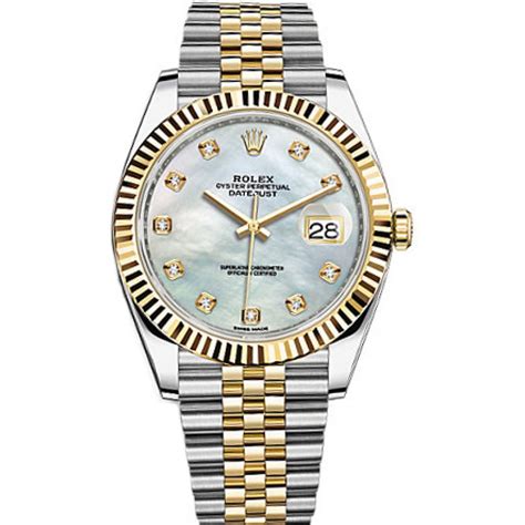 rolex mother of pearl datejust.